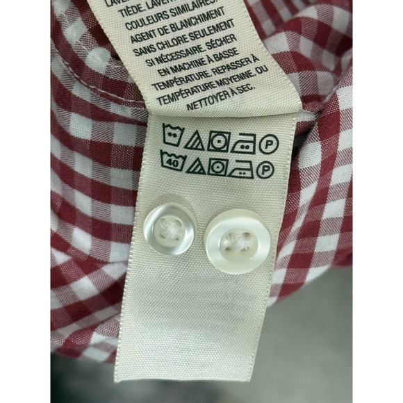 Goodthreads Shirt Mens Large Gingham Plaid Button Down Long‎ Sleeve Casual - Picture 11 of 13